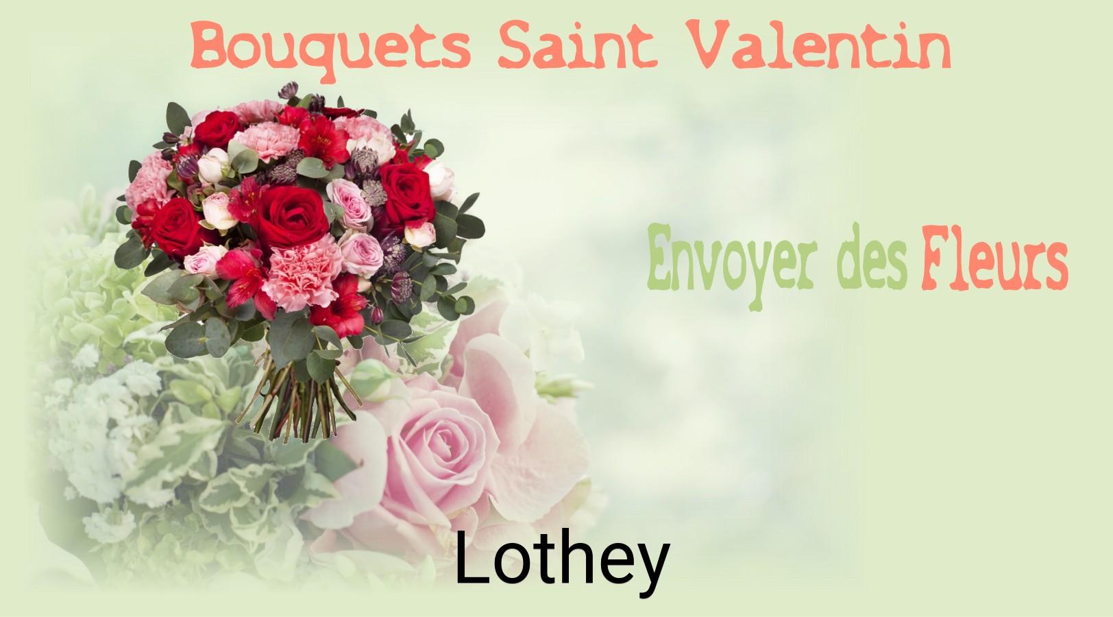 Roses de Saint-Valentin livrées à Lothey